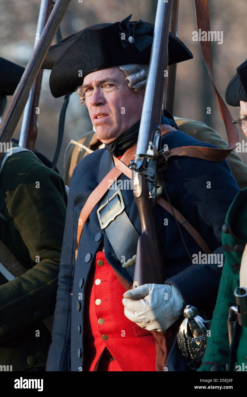 Patriot`s Day , Lexington,Massachusetts, New England, USA Stock Photo